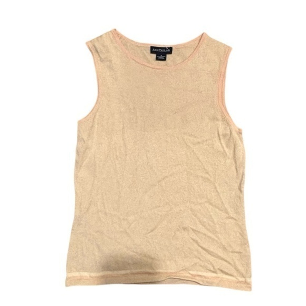 Ann Taylor vintage cashmere sleeveless top S